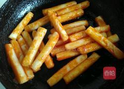 番茄酱炒年糕的做法图解7