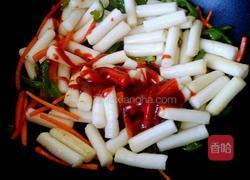 辣炒打糕条的做法图解5