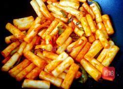 辣炒打糕条的做法图解6