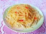 土豆丝盖浇面