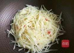 土豆丝盖浇面的做法图解6