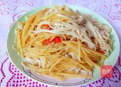 土豆丝盖浇面的做法图解8