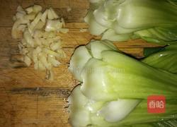 爆炒小油菜的做法图解3