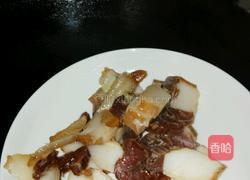 双翠炒腊肉的做法图解1