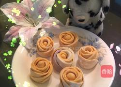 玫瑰花馒头的做法图解6