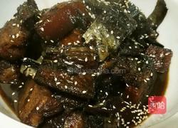 鳗鱼干烧五花肉的做法图解7