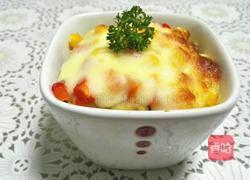 芝士焗培根土豆的做法图解8