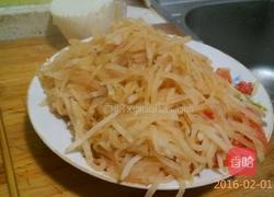 清炒萝卜丝的做法图解4