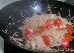 清炒萝卜丝的做法图解3