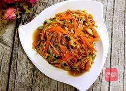 凉拌虫草花的做法图解5