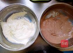 沙拉肉松双色海绵蛋糕卷的做法图解19