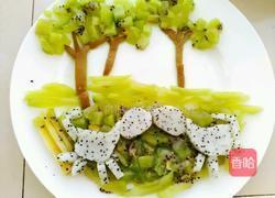 趣味童话水果拼盘。的做法图解14