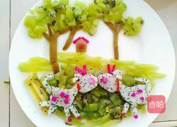 趣味童话水果拼盘。的做法图解18