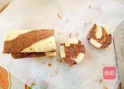 沙拉肉松双色海绵蛋糕卷的做法图解30