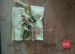 豆皮卷时蔬的做法图解7