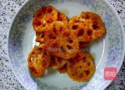 酥炸莲藕片的做法图解6