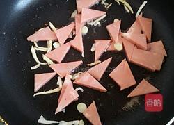 清炒西葫芦火腿片的做法图解4