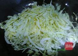 素炒包菜丝的做法图解4