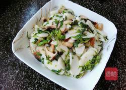 荠菜肉丝炒年糕的做法图解22