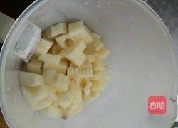 梨藕豆沙包 的做法图解2