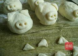 梨藕豆沙包 的做法图解12