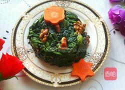 炝拌菠菜的做法图解5