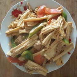 肉炒腐竹的做法[图]