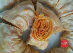 新疆美食,胡萝卜卷饼的做法图解12