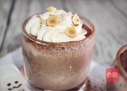 棉花糖可可香蕉奶昔的做法图解9