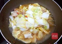 猪肉白菜炖粉条的做法图解7