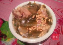 海带黄豆猪蹄汤的做法图解8