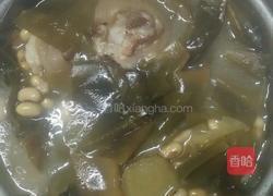海带黄豆猪蹄汤的做法图解5