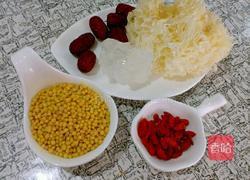 银耳绿豆汤的做法图解1