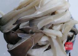 青菜蘑菇的做法图解2