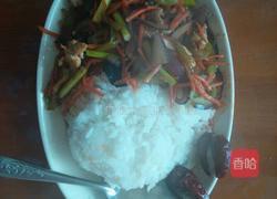 鱼香肉丝盖饭的做法图解6