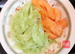 素炒双色的做法图解1