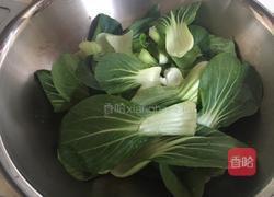 虾皮油菜的做法图解5