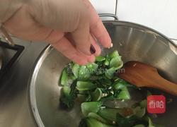 虾皮油菜的做法图解8