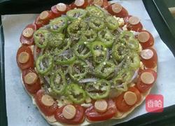 自制海鲜披萨的做法图解9