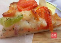 自制海鲜披萨的做法图解11