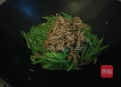 豆角炒肉的做法图解5