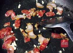 腊味炒粉米的做法图解4