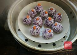 紫薯糯米团的做法图解10