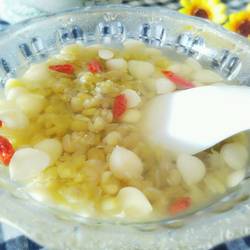 杏仁绿豆粥的做法[图]