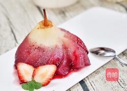 蓝莓炖雪梨的做法图解6