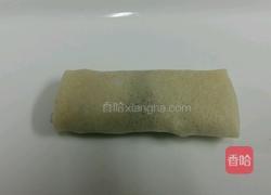 荠菜虾仁春卷（芥末味）的做法图解7