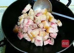 干豇豆红烧肉的做法图解2