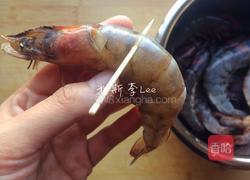 白灼青虾的做法图解3