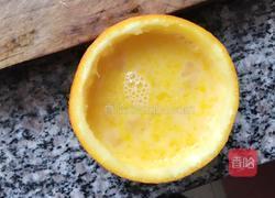 橙香蛋羹的做法图解4