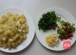 炒凉粉的做法图解1